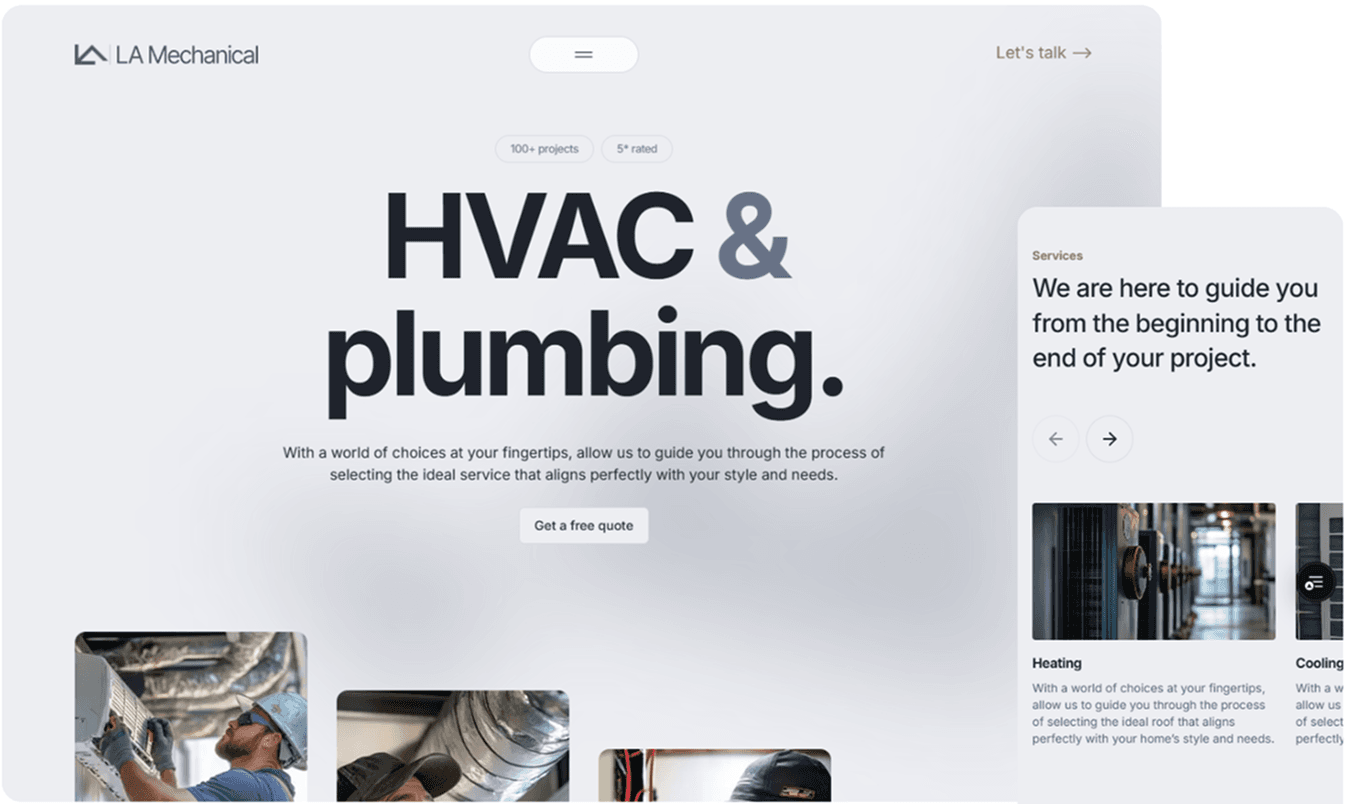 Hvac website